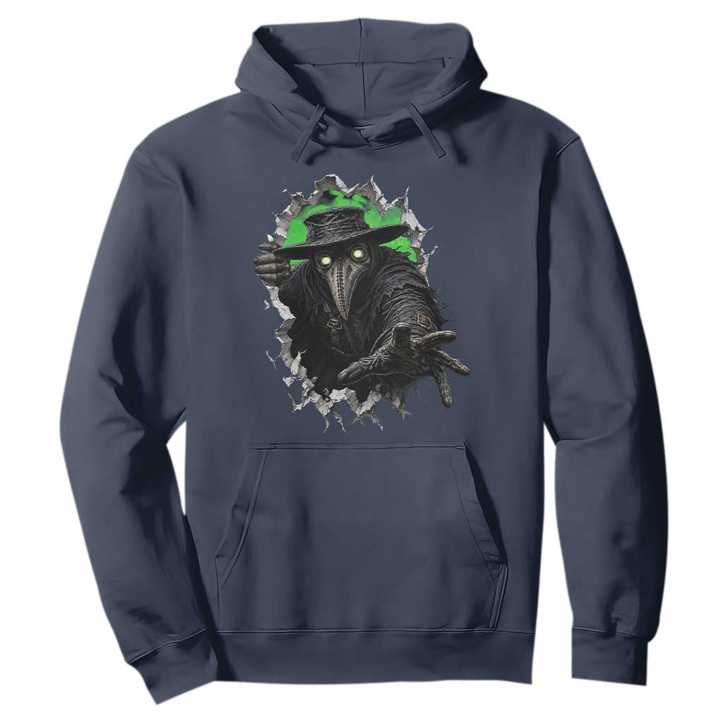 Halloween Plague Doctor Hoodie Gothic Medieval History Gift