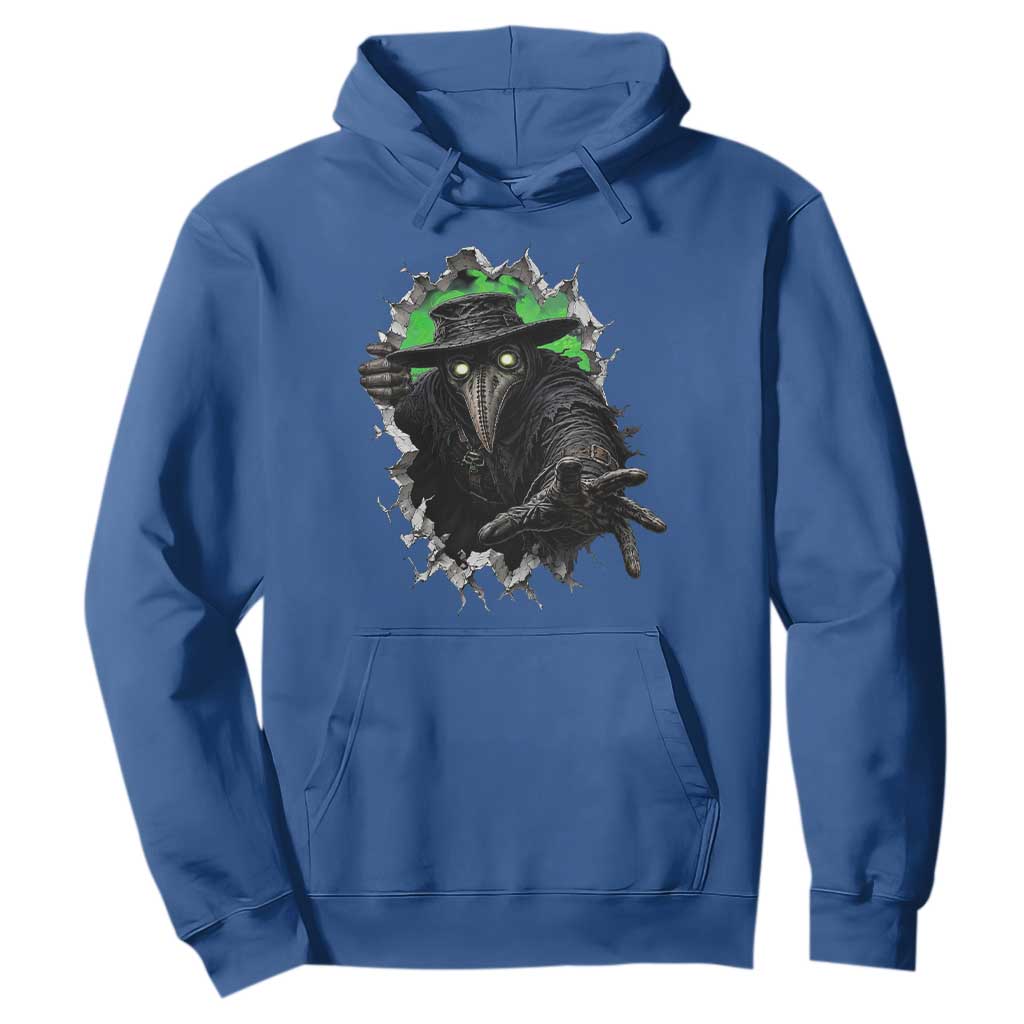 Halloween Plague Doctor Hoodie Gothic Medieval History Gift