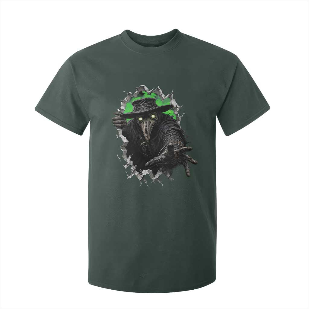 Halloween Plague Doctor T Shirt For Kid Gothic Medieval History Gift