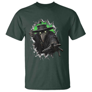 Halloween Plague Doctor T Shirt Gothic Medieval History Gift