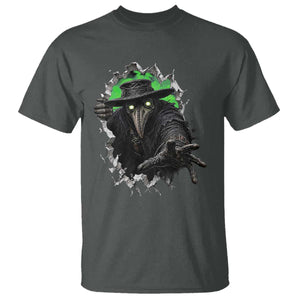 Halloween Plague Doctor T Shirt Gothic Medieval History Gift