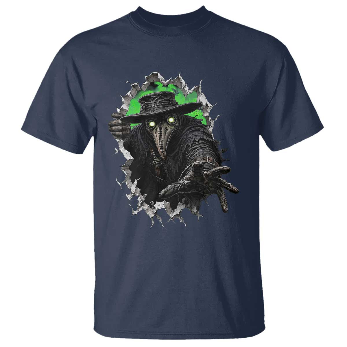 Halloween Plague Doctor T Shirt Gothic Medieval History Gift
