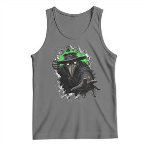 Halloween Plague Doctor Tank Top Gothic Medieval History Gift