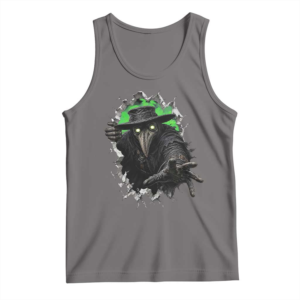 Halloween Plague Doctor Tank Top Gothic Medieval History Gift
