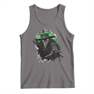 Halloween Plague Doctor Tank Top Gothic Medieval History Gift