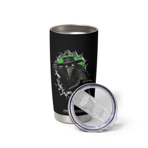 Halloween Plague Doctor Tumbler Cup Gothic Medieval History Gift