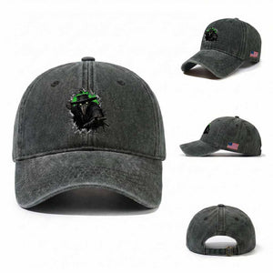 Halloween Plague Doctor Washed Cotton Baseball Cap Gothic Medieval History Gift