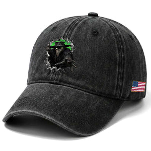 Halloween Plague Doctor Washed Cotton Baseball Cap Gothic Medieval History Gift