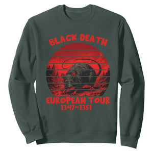 Plague Rat Black Death European Tour Sweatshirt Medieval Dark History