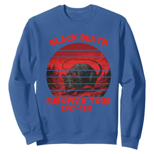 Plague Rat Black Death European Tour Sweatshirt Medieval Dark History