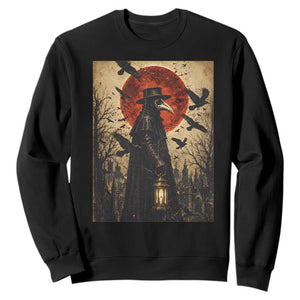 Vintage Japanese Ukiyoe Plague Doctor Sweatshirt Medieval History Gift