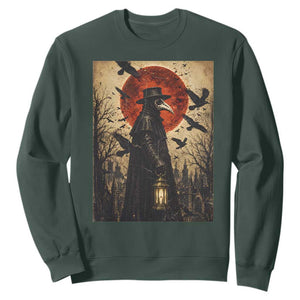 Vintage Japanese Ukiyoe Plague Doctor Sweatshirt Medieval History Gift