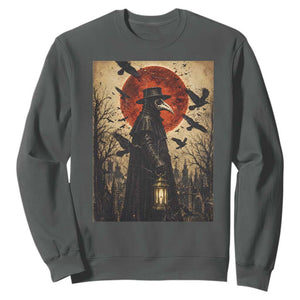 Vintage Japanese Ukiyoe Plague Doctor Sweatshirt Medieval History Gift