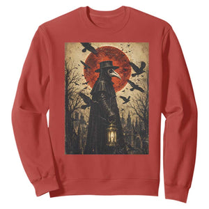 Vintage Japanese Ukiyoe Plague Doctor Sweatshirt Medieval History Gift