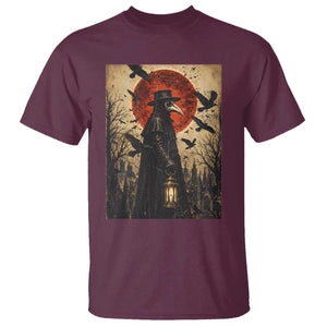 Vintage Japanese Ukiyoe Plague Doctor T Shirt Medieval History Gift