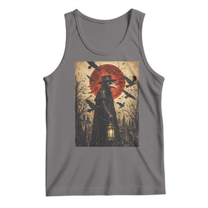 Vintage Japanese Ukiyoe Plague Doctor Tank Top Medieval History Gift
