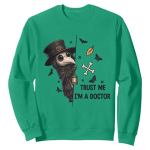 Cute Plague Doctor Trust Me Im A Doctor Sweatshirt Spooky Halloween Gift