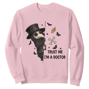 Cute Plague Doctor Trust Me Im A Doctor Sweatshirt Spooky Halloween Gift