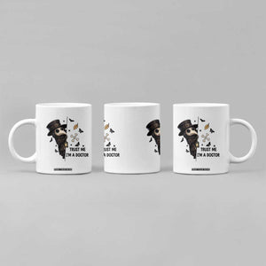 Cute Plague Doctor Trust Me Im A Doctor Coffee Mug Spooky Halloween Gift