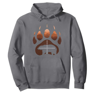 Big Game Bear Hunting Season Hoodie Funny Hunter Gift TS12 Charcoal Print Your Wear