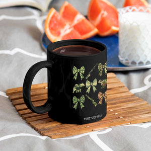 Women Bear Hunting Season Coffee Mug Camo Bow Coquette Gift TS12 Print Your Wear