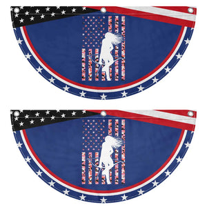 Women Bow Hunter Patriotic Fan Flag American Flag Pink Camo Gift TS12 2pcs pack Classic Navy Print Your Wear