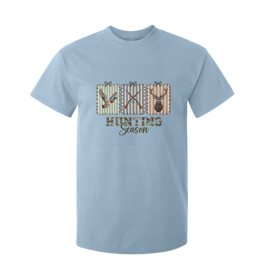 Hunting Season T Shirt For Kid Funny Hunter Wife Gift TS12 Light Blue Print Your Wear