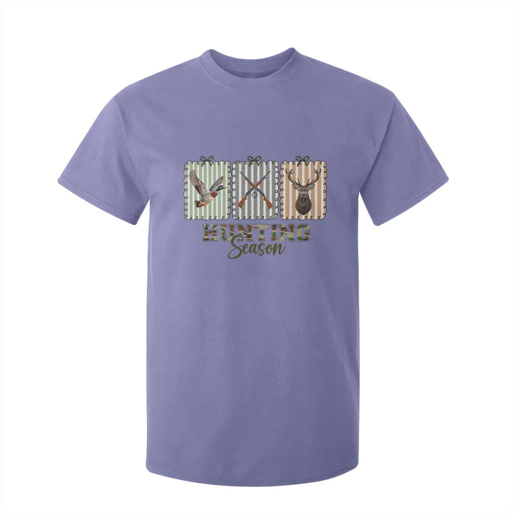 Hunting Season T Shirt For Kid Funny Hunter Wife Gift TS12 Violet Print Your Wear