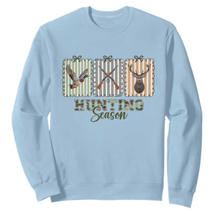 Hunting Season Sweatshirt Funny Hunter Wife Gift TS12 Light Blue Print Your Wear
