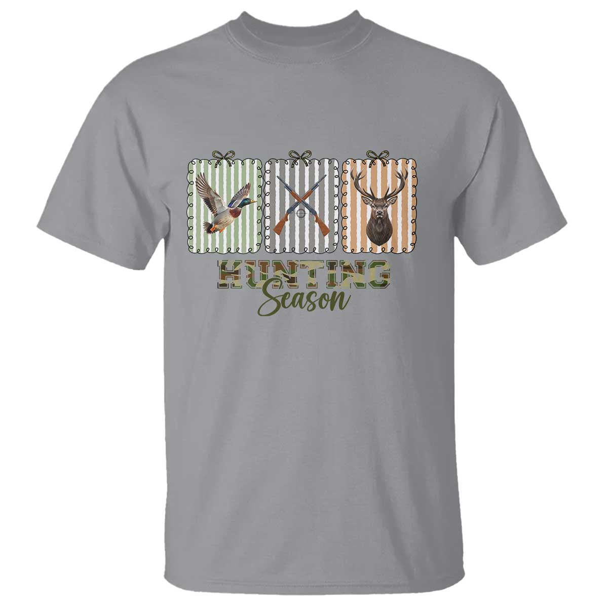 Hunting Season T Shirt Funny Hunter Wife Gift TS12 Sport Gray Print Your Wear