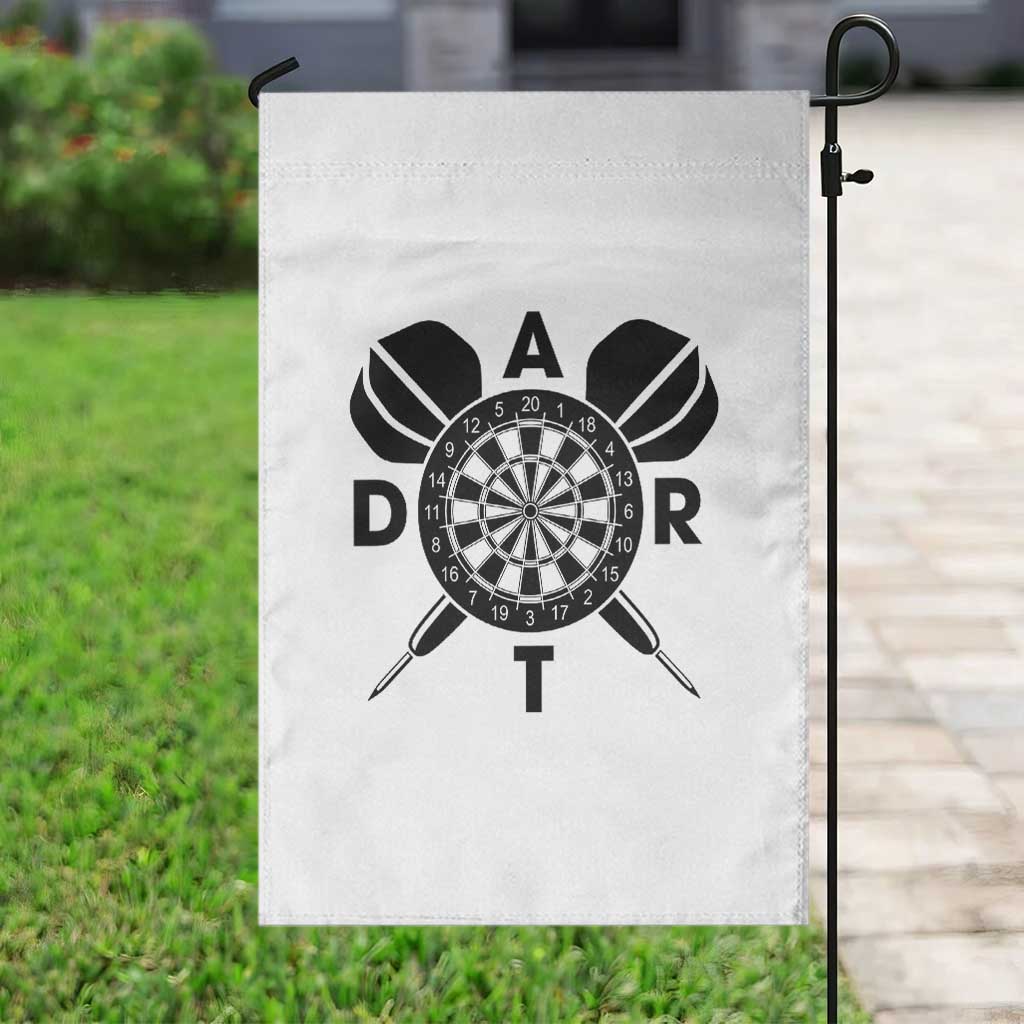 Vintage Dartboard Gift Idea For Dart Lover Garden Flag TS12 Print Your Wear