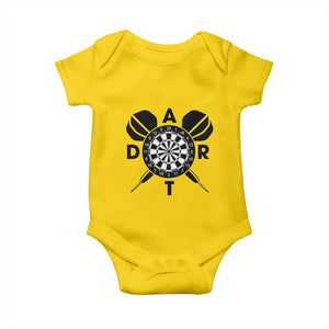Vintage Dartboard Gift Idea For Dart Lover Baby Onesie TS12 Daisy Print Your Wear