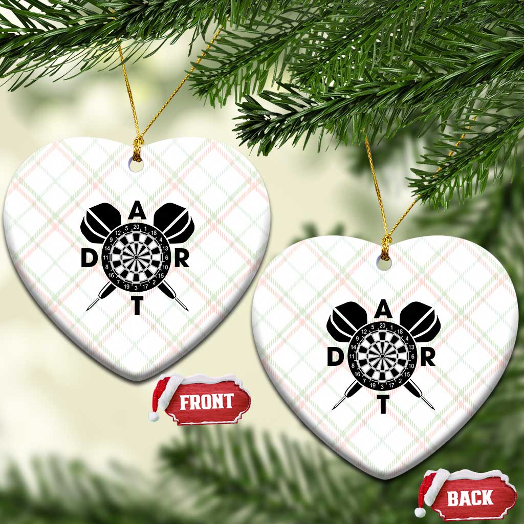 Vintage Dartboard Gift Idea For Dart Lover Ceramic Ornament TS12 Print Your Wear