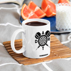 Vintage Dartboard Gift Idea For Dart Lover Coffee Mug TS12 Print Your Wear