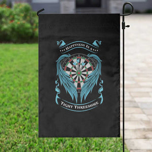 Dart Player Sport Garden Flag Darts Happiness Is A Tight Threesome TS12 Print Your Wear