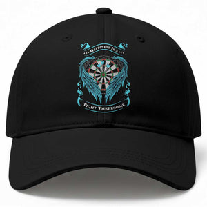 Dart Player Sport Baseball Cap Darts Happiness Is A Tight Threesome TS12 Print Your Wear