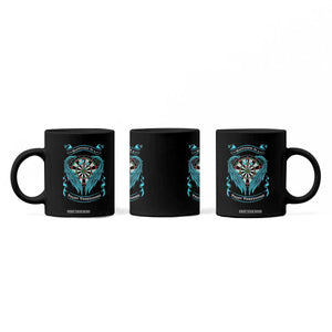 Dart Player Sport Coffee Mug Darts Happiness Is A Tight Threesome TS12 Print Your Wear