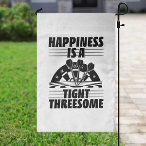 Dirty Joke Darts Gift Garden Flag Darts Happiness Is A Tight Threesome TS12 Print Your Wear