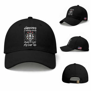 Darts Lover Drinking Game Baseball Cap Winning Money To Cover My Bar Tab TS12 Baseball Cap Universal Fit Black Print Your Wear