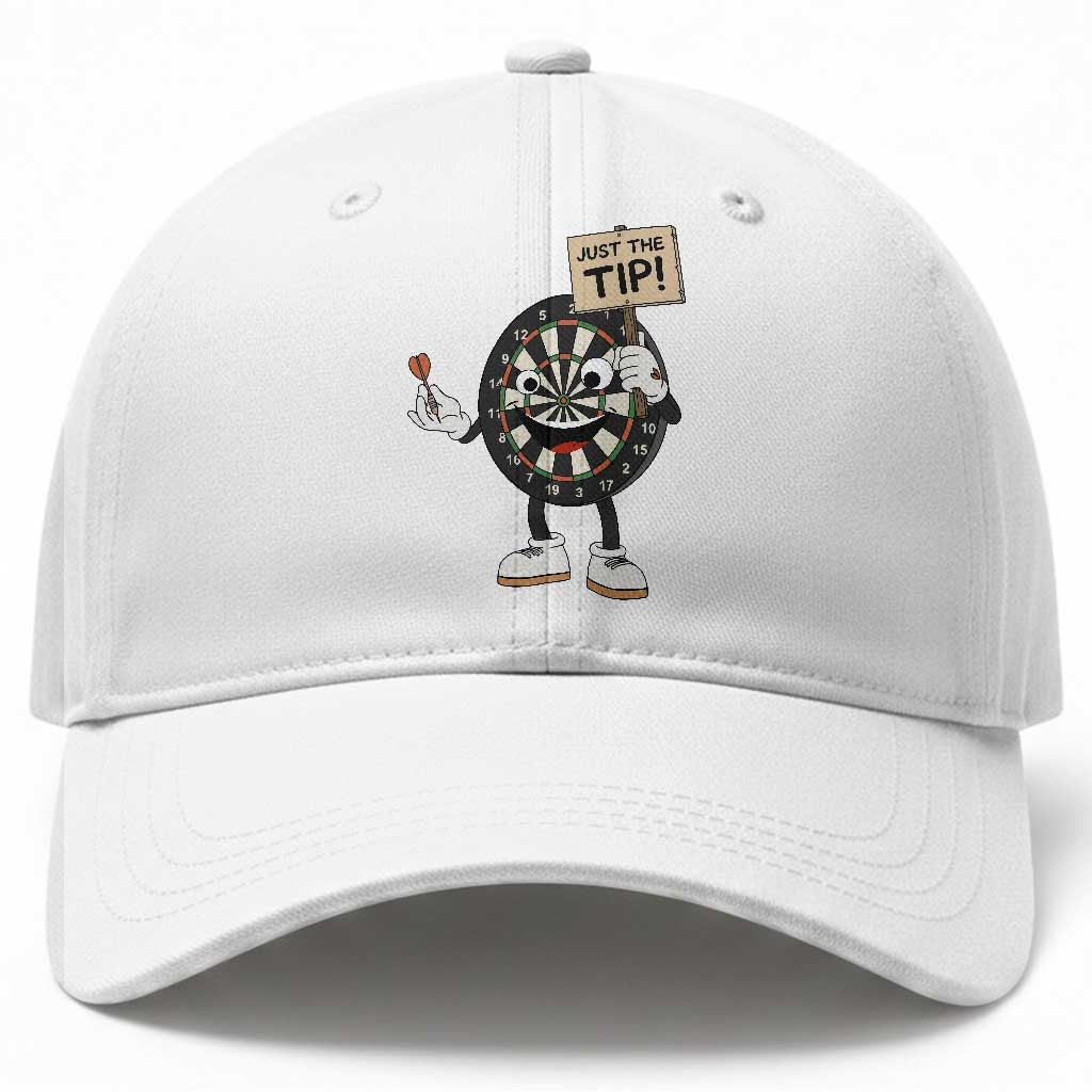 Just The Tip Quote Baseball Cap Dirty Humor Dartist Gift TS12 Print Your Wear