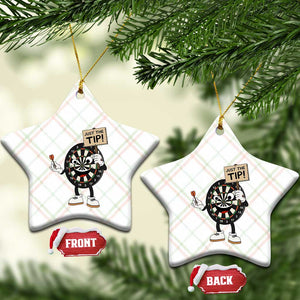 Just The Tip Quote Ceramic Ornament Dirty Humor Dartist Gift TS12 Print Your Wear