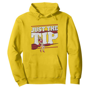 Funny Darts Player Gift Hoodie Just The Tip TS12 Daisy Print Your Wear