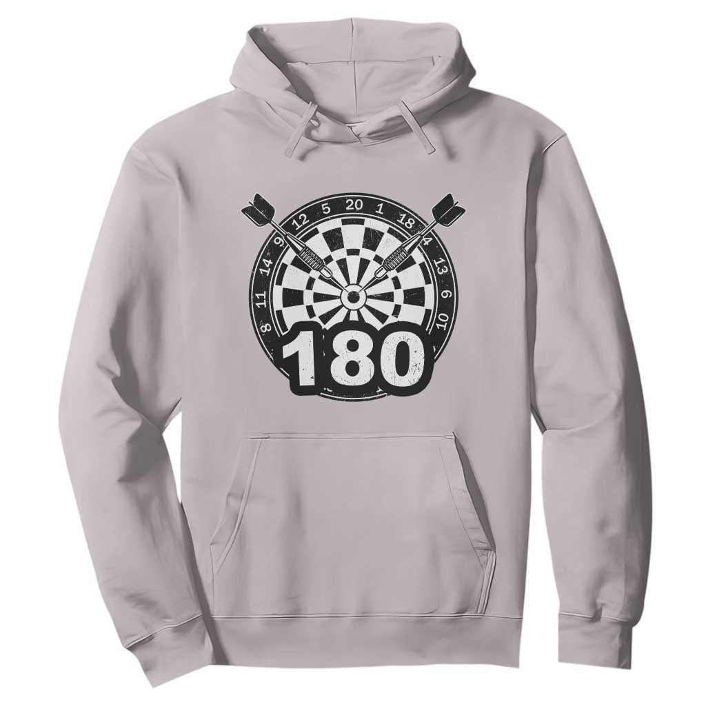 Funny Darts Max 180 Hoodie Dartist Darts Lover Gift TS12 Ice Gray Print Your Wear
