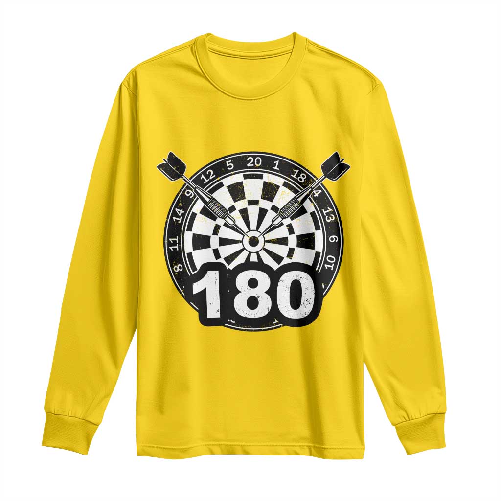 Funny Darts Max 180 Long Sleeve Shirt Dartist Darts Lover Gift TS12 Daisy Print Your Wear
