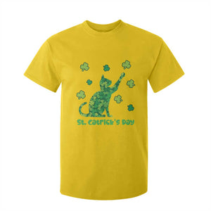 Funny St Catricks Day T Shirt For Kid Lucky Shamrock Cat Saint Pattys TS12 Daisy Print Your Wear