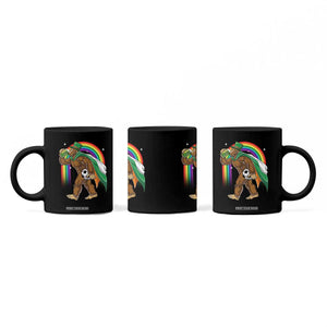 Funny Bigfoot Drinking Beer Coffee Mug St Patricks Day Soccer Lover TS12 Print Your Wear