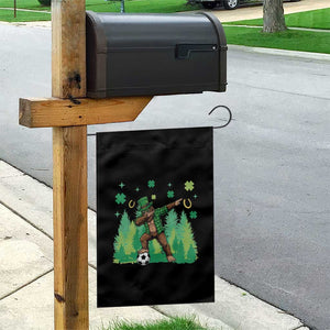 Lucky Sasquatch Soccer Player Garden Flag Funny St Patricks Day Gift TS12 Print Your Wear
