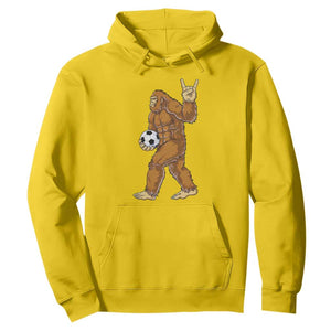 Funny Bigfoot Soccer Player Hoodie Folklore Cryptid Gift TS12 Daisy Print Your Wear