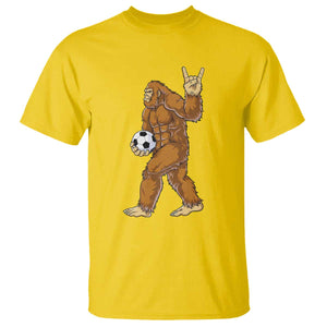 Funny Bigfoot Soccer Player T Shirt Folklore Cryptid Gift TS12 Daisy Print Your Wear