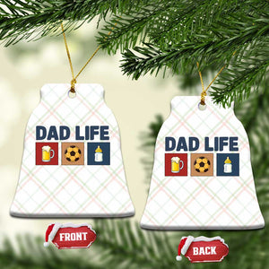 Dad Life Soccer Beer Baby Bottle Ceramic Ornament Fathers Day Gift TS12 Print Your Wear